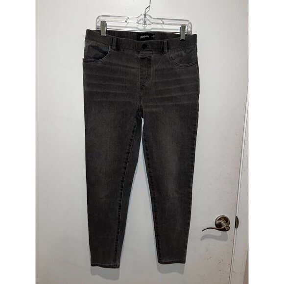 Betabrand Gray Skinny Jeans Stretch Denim Casual Women's jeans Size L - Picture 2 of 11